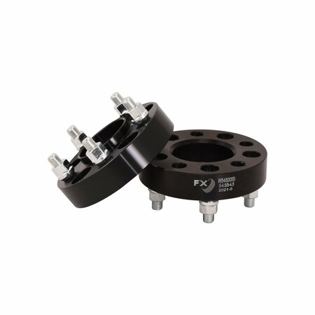 TRAILFX WHEEL SPACER, HUB CENT WHL SPCR BLK 5X4.5 1/2 LU W545005B